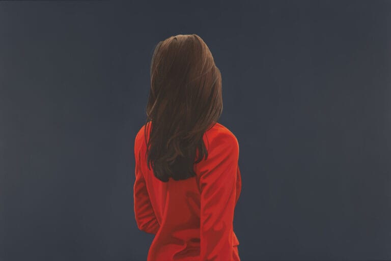 2024, o.T., 80x120 cm, Acryl auf Leinwand